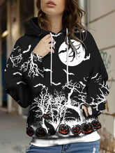 Autumn And Winter Halloween Digital Printed Hoodie